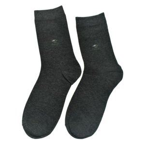 UNI tmavosivé bavlnené ponožky Sailor Comfort