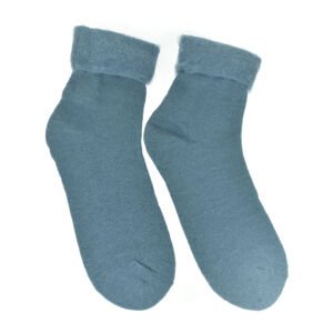 Spandex dámske modré termo ponožky SoftWarm