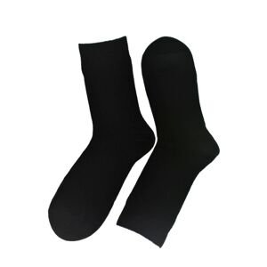 Pánske bavlnené čierne ponožky MR-PAMUT ComfortFit