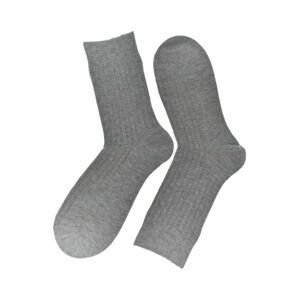 Pánske bavlnené sivé ponožky MR-PAMUT ComfortFit
