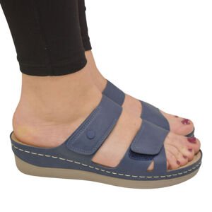 Modré šľapky Comfort Medica