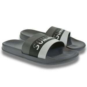 Pánske sivé šľapky SUMMER 44-49