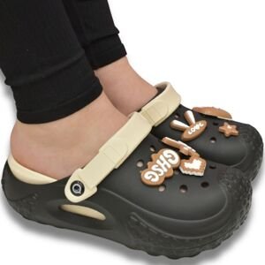 Dámske čierne crocsy SIMA