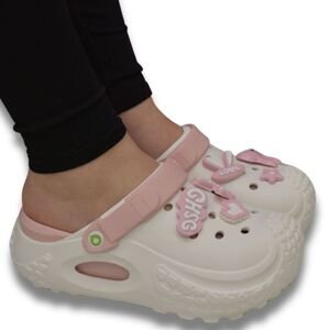 Dámske biele crocsy SIMA